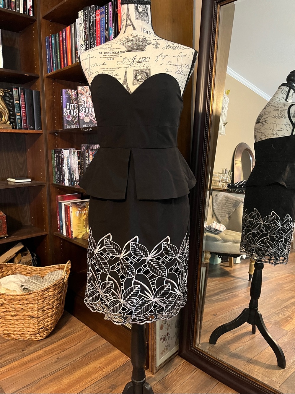 Minuet Strapless Cocktail Dress
